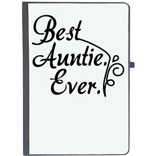                       UDNAG Ruled Notebook Diary 'Auntie | best auntie. ever', [A5 80Pages 80GSM]                                              