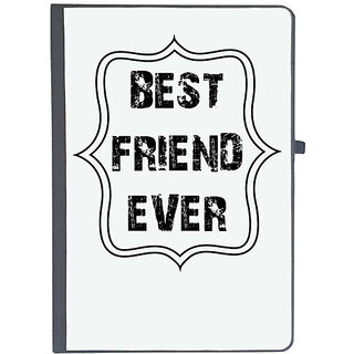                       UDNAG Ruled Notebook Diary 'Friend | best freind ever', [A5 80Pages 80GSM]                                              