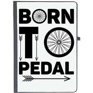                       UDNAG Ruled Notebook Diary 'Pedal | Born to Pedal', [A5 80Pages 80GSM]                                              