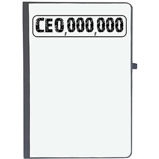                       UDNAG Ruled Notebook Diary 'CEO | ceo,000,000', [A5 80Pages 80GSM]                                              