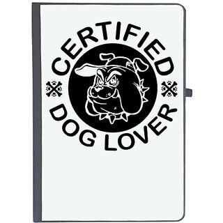                       UDNAG Ruled Notebook Diary 'Dog Lover | Certified', [A5 80Pages 80GSM]                                              