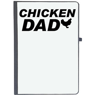                       UDNAG Ruled Notebook Diary 'Father | chicken dad', [A5 80Pages 80GSM]                                              