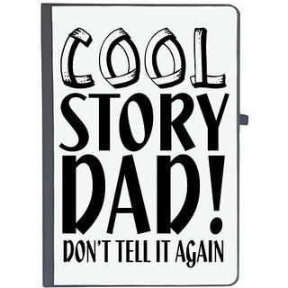                       UDNAG Ruled Notebook Diary 'Father | cool story dad', [A5 80Pages 80GSM]                                              