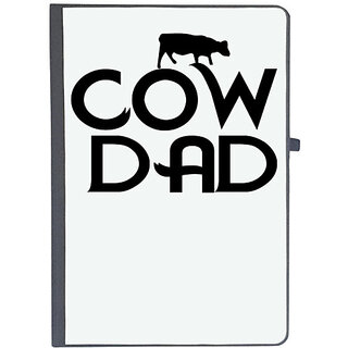                       UDNAG Ruled Notebook Diary 'Father | cow dad', [A5 80Pages 80GSM]                                              