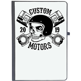                       UDNAG Ruled Notebook Diary 'Death | Custom', [A5 80Pages 80GSM]                                              