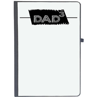                       UDNAG Ruled Notebook Diary 'Father | 2 dad 3', [A5 80Pages 80GSM]                                              