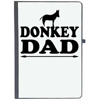                       UDNAG Ruled Notebook Diary 'Donkey Father | donkey dad', [A5 80Pages 80GSM]                                              