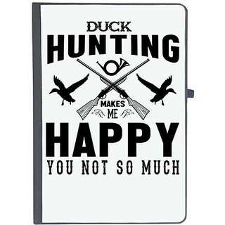                       UDNAG Ruled Notebook Diary 'Hunting | Duck hunting', [A5 80Pages 80GSM]                                              