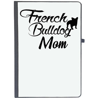                       UDNAG Ruled Notebook Diary 'Dog | french bulldog mom', [A5 80Pages 80GSM]                                              