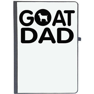                       UDNAG Ruled Notebook Diary 'Father | goat dad', [A5 80Pages 80GSM]                                              