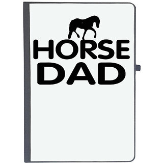                       UDNAG Ruled Notebook Diary 'Father | horse dad', [A5 80Pages 80GSM]                                              