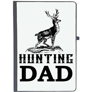                       UDNAG Ruled Notebook Diary 'Father | Hunting dad', [A5 80Pages 80GSM]                                              