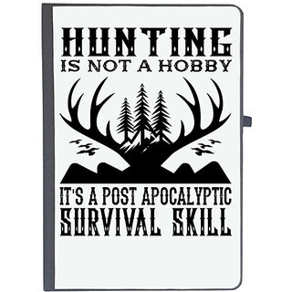                       UDNAG Ruled Notebook Diary 'Hunter | Hunting is not', [A5 80Pages 80GSM]                                              