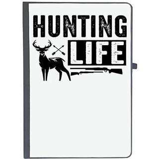                       UDNAG Ruled Notebook Diary 'Hunter | hunting life', [A5 80Pages 80GSM]                                              