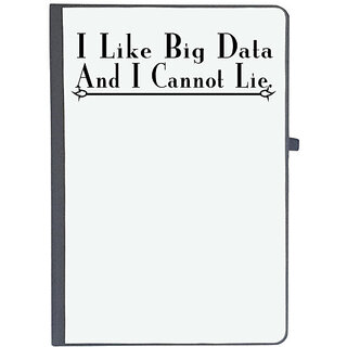                       UDNAG Ruled Notebook Diary 'Big Data | i cannot big data', [A5 80Pages 80GSM]                                              