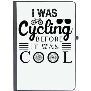                       UDNAG Ruled Notebook Diary 'Cycling | I Was Cycling', [A5 80Pages 80GSM]                                              