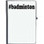 UDNAG Ruled Notebook Diary '| badminton', [A5 80Pages 80GSM]