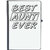 UDNAG Ruled Notebook Diary 'Aunty | best aunt ever', [A5 80Pages 80GSM]