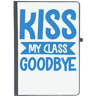                       UDNAG Ruled Notebook Diary 'Teacher | iss my class goodby', [A5 80Pages 80GSM]                                              
