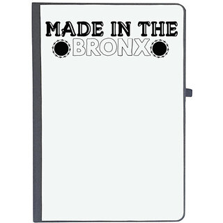                       UDNAG Ruled Notebook Diary 'Bronx | made in the bronx', [A5 80Pages 80GSM]                                              