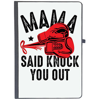                       UDNAG Ruled Notebook Diary 'Mother | Mama Said Knock', [A5 80Pages 80GSM]                                              