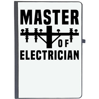                       UDNAG Ruled Notebook Diary 'electrician | Master', [A5 80Pages 80GSM]                                              