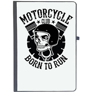                      UDNAG Ruled Notebook Diary 'Death Rider | Motorcycle club', [A5 80Pages 80GSM]                                              