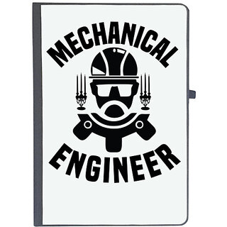                       UDNAG Ruled Notebook Diary 'Mechanical Engineer | Mechanical', [A5 80Pages 80GSM]                                              