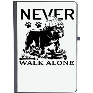                       UDNAG Ruled Notebook Diary 'Dog | 6 Never', [A5 80Pages 80GSM]                                              