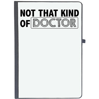                       UDNAG Ruled Notebook Diary 'Doctor | not that kind of doctor', [A5 80Pages 80GSM]                                              