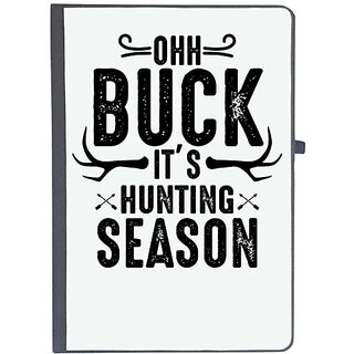                       UDNAG Ruled Notebook Diary 'Hunter | Ohh Buck', [A5 80Pages 80GSM]                                              
