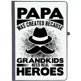                       UDNAG Ruled Notebook Diary 'Father | Papa was', [A5 80Pages 80GSM]                                              