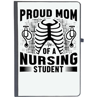                       UDNAG Ruled Notebook Diary 'Nurse | Proud mom', [A5 80Pages 80GSM]                                              