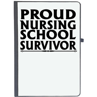                       UDNAG Ruled Notebook Diary 'Nurse | roud nursing school', [A5 80Pages 80GSM]                                              