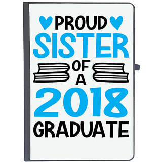                       UDNAG Ruled Notebook Diary 'Sister | Proud Sister Of a 2018 Graduate', [A5 80Pages 80GSM]                                              