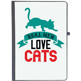                       UDNAG Ruled Notebook Diary 'Cycle | Real Men Don't Need', [A5 80Pages 80GSM]                                              