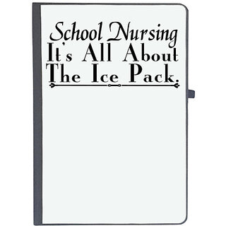                      UDNAG Ruled Notebook Diary 'Nurse | school nursing all about', [A5 80Pages 80GSM]                                              