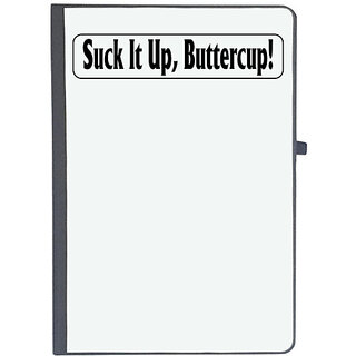                       UDNAG Ruled Notebook Diary '| shut it up buttercup', [A5 80Pages 80GSM]                                              