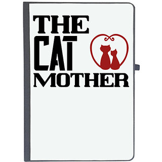                       UDNAG Ruled Notebook Diary 'Cat mother | the cat mother', [A5 80Pages 80GSM]                                              