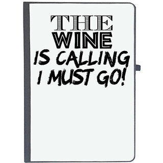                       UDNAG Ruled Notebook Diary 'wine | the wine is calling', [A5 80Pages 80GSM]                                              