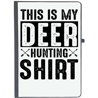                       UDNAG Ruled Notebook Diary 'Hunter | This is my', [A5 80Pages 80GSM]                                              