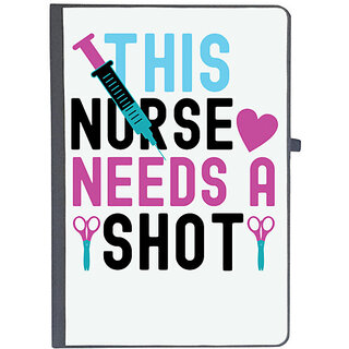 UDNAG Ruled Notebook Diary 'Nurse | This Nurse', [A5 80Pages 80GSM]