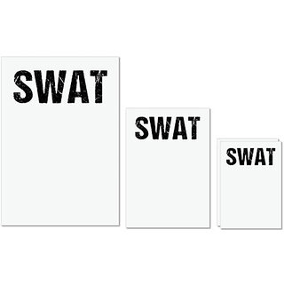 UDNAG Untearable Waterproof Stickers 155GSM 'SWAT' A4 x 1pc, A5 x 1pc & A6 x 2pc UDNAG Untearable Waterproof Stickers 155GSM 'SWAT' A4 x 1pc, A5 x 1pc & A6 x 2pc