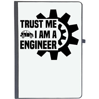                       UDNAG Ruled Notebook Diary 'Mechanical Engineer | Trust me 3', [A5 80Pages 80GSM]                                              