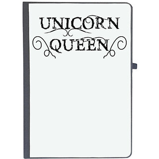                       UDNAG Ruled Notebook Diary 'Queen | unicorn queen', [A5 80Pages 80GSM]                                              