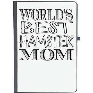                       UDNAG Ruled Notebook Diary 'Mother | world's best hamster mom', [A5 80Pages 80GSM]                                              