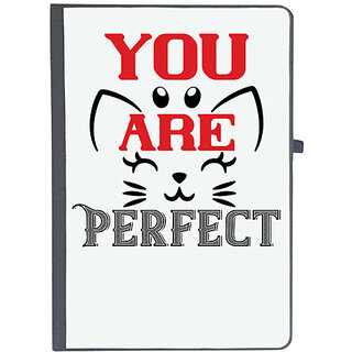                       UDNAG Ruled Notebook Diary 'Perfect | you are perfect', [A5 80Pages 80GSM]                                              