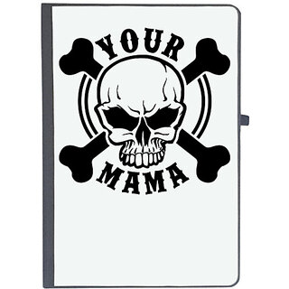                       UDNAG Ruled Notebook Diary 'Death | Your mama', [A5 80Pages 80GSM]                                              