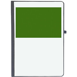                       UDNAG Ruled Notebook Diary '| Green Background', [A5 80Pages 80GSM]                                              