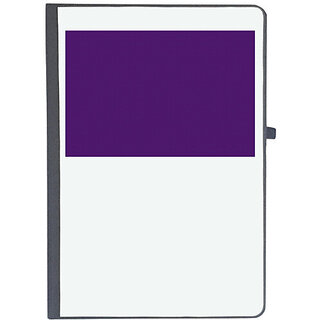                       UDNAG Ruled Notebook Diary '| Purple Background', [A5 80Pages 80GSM]                                              